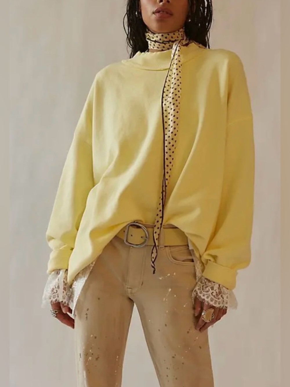 NWOT Free People Palm Springs Pullover*